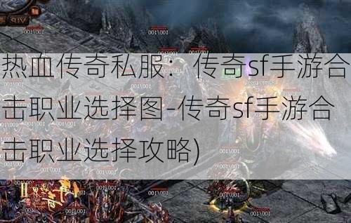 热血传奇私服：传奇sf手游合击职业选择图-传奇sf手游合击职业选择攻略)