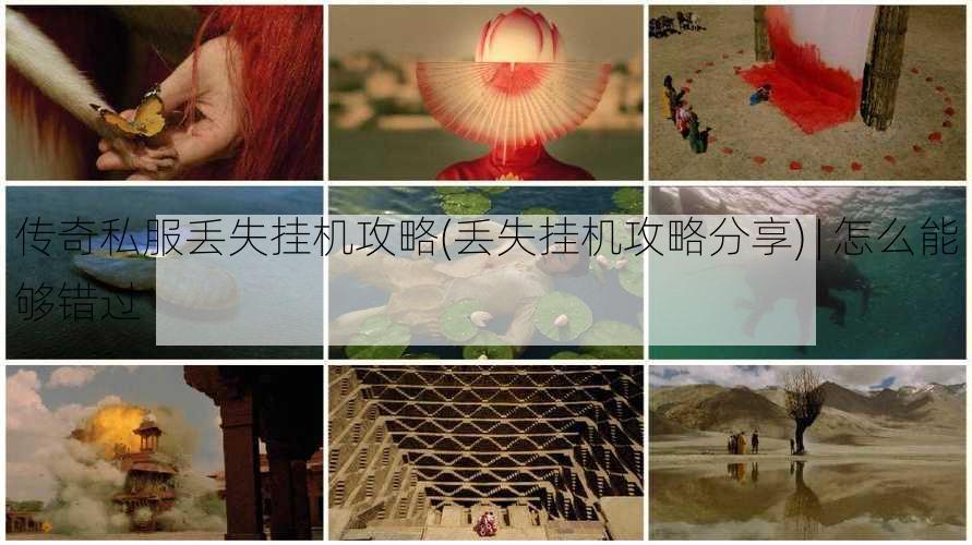 传奇私服丢失挂机攻略(丢失挂机攻略分享) | 怎么能够错过