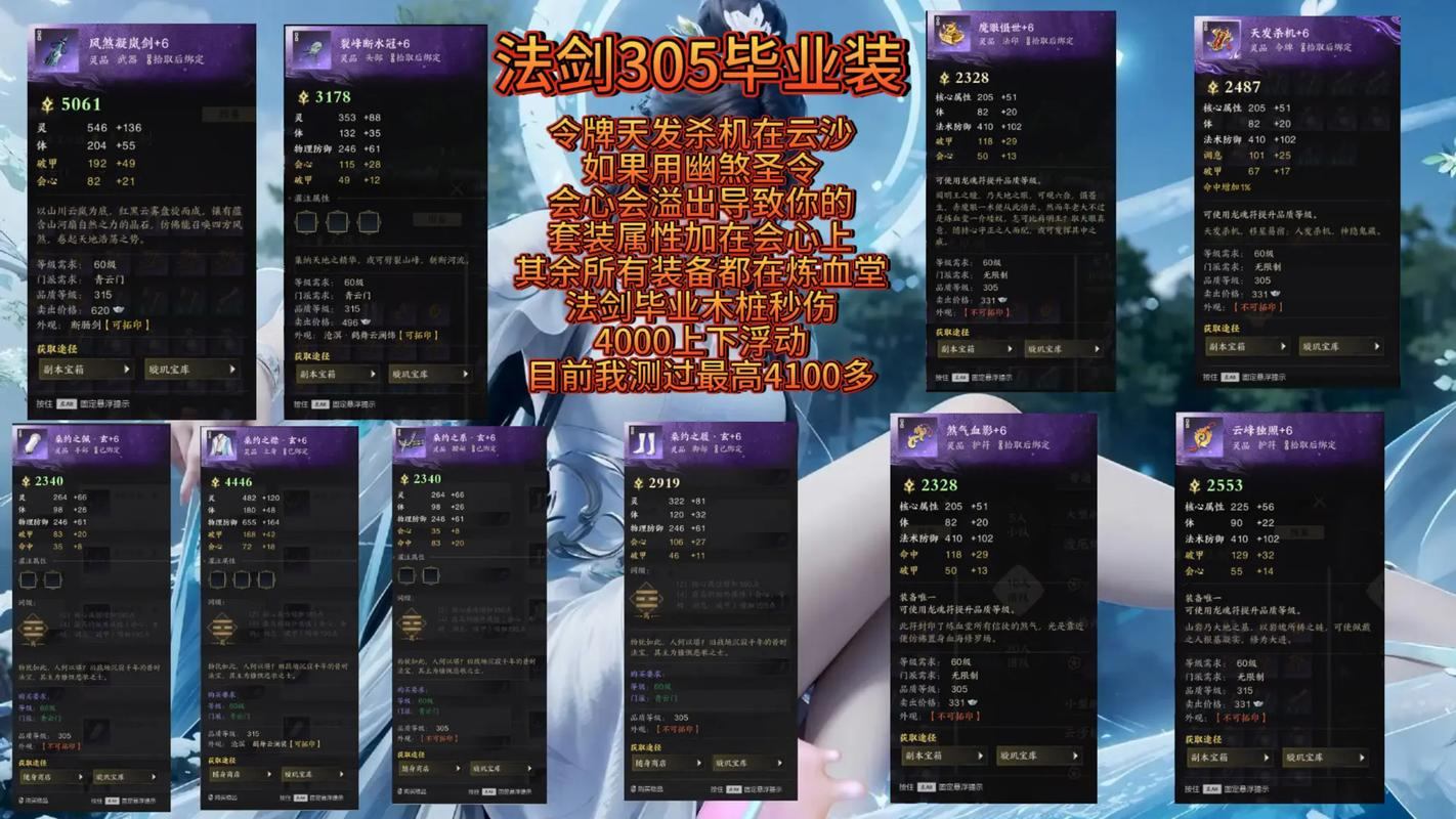 诛仙私服体验揭秘：五花八门装备、原创法宝，玩家必看避坑指南