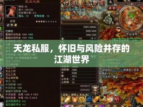 天龙八部SF攻略：选服技巧、职业选择，必看实用经验