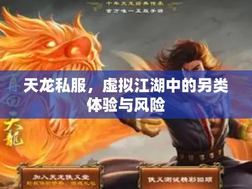 天龙八部私服体验：非官方游戏的风险与吸引力分析