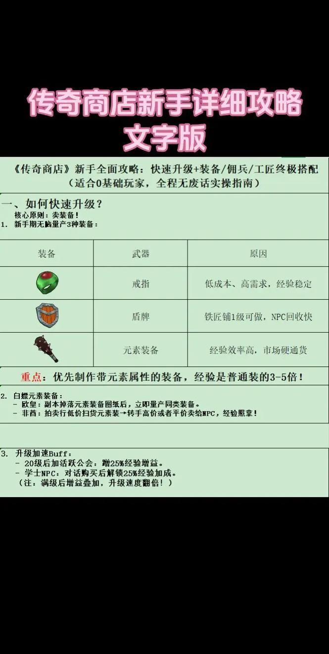 传奇sf玩家必看！如何选服务器及玩法特色，少走弯路