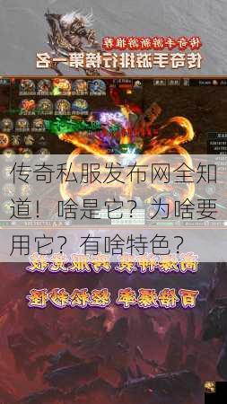 传奇私服发布网全知道！啥是它？为啥要用它？有啥特色？