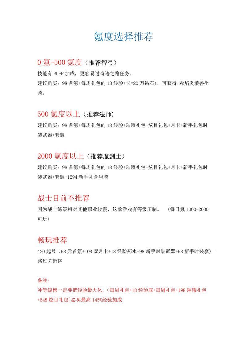 奇迹sf新手必看！职业选择、游戏规则和社交系统全解析  第4张