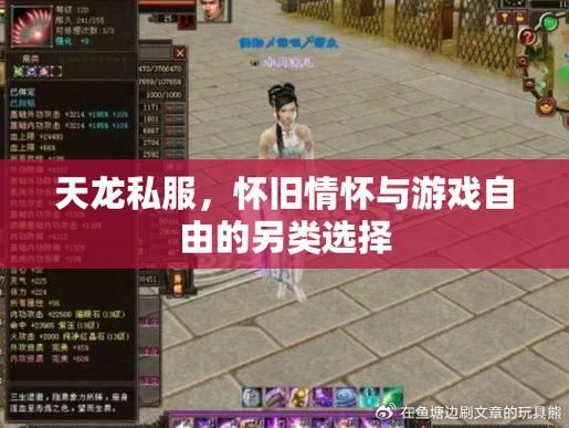 【天龙八部私服发布网】自由定制高自由度，探索更多游戏内容与玩法