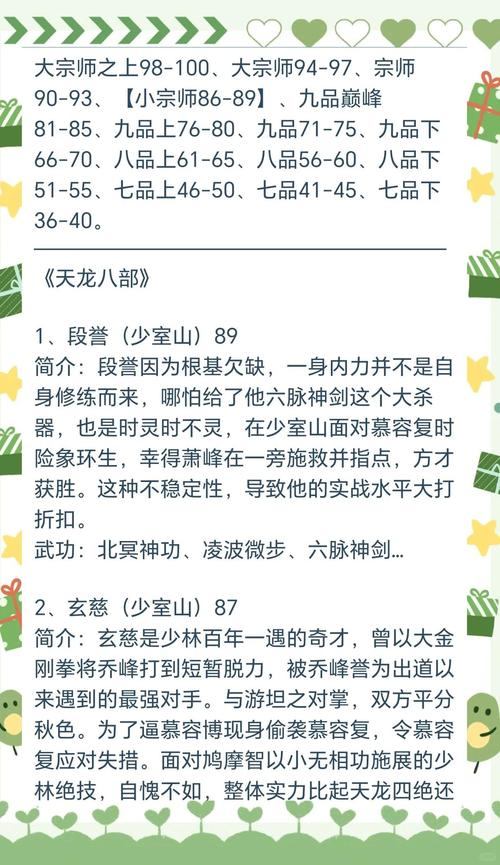 天龙sf：武侠世界探索指南，职业选择与副本挑战全解析  第4张