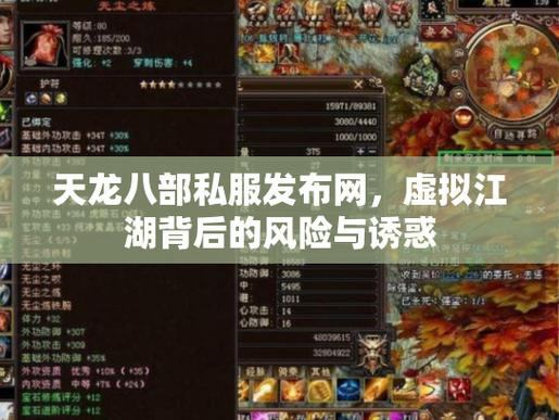 天龙八部私服是什么？好处、风险全解析，玩家必看  第3张